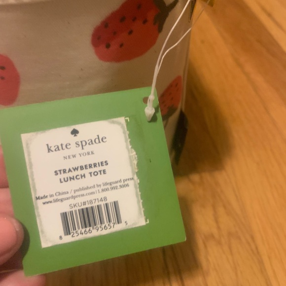 Kate Spade Srawberry Lunch Tote - Picture 3 of 4